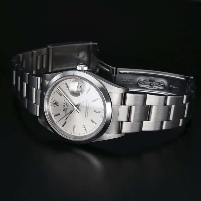 2001 Rolex ref. 15200 Oyster Perpetual Date 34 mm. Box and Papers - Image 16