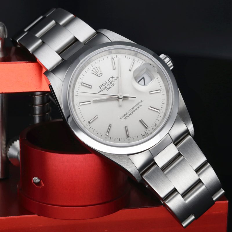 2001 Rolex ref. 15200 Oyster Perpetual Date 34 mm. Box and Papers - Image 5