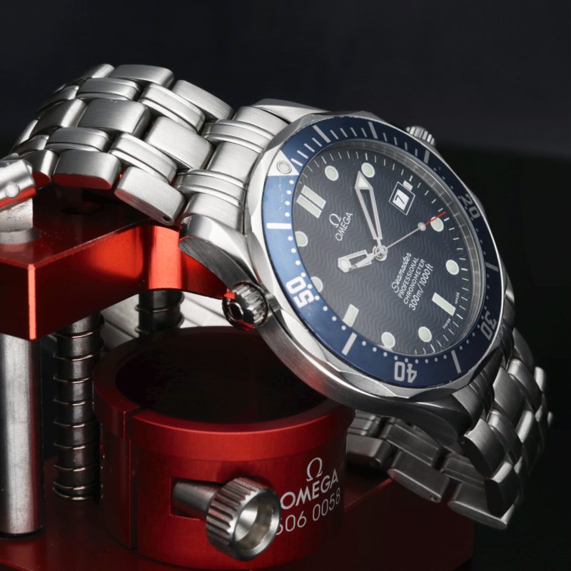 2003 Omega ref. 25318000 Bond Seamaster 300M Automatico 41 mm. Full-set, Revisionato Omega - immagine 6