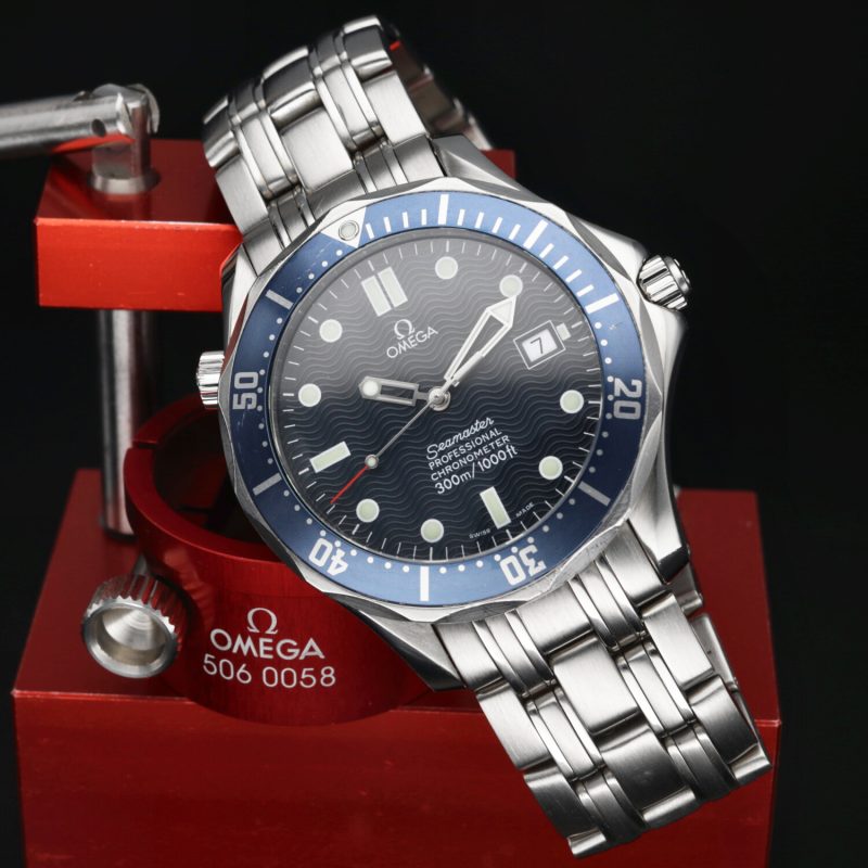 2003 Omega ref. 25318000 Bond Seamaster 300M Automatico 41 mm. Full-set, Revisionato Omega - immagine 5