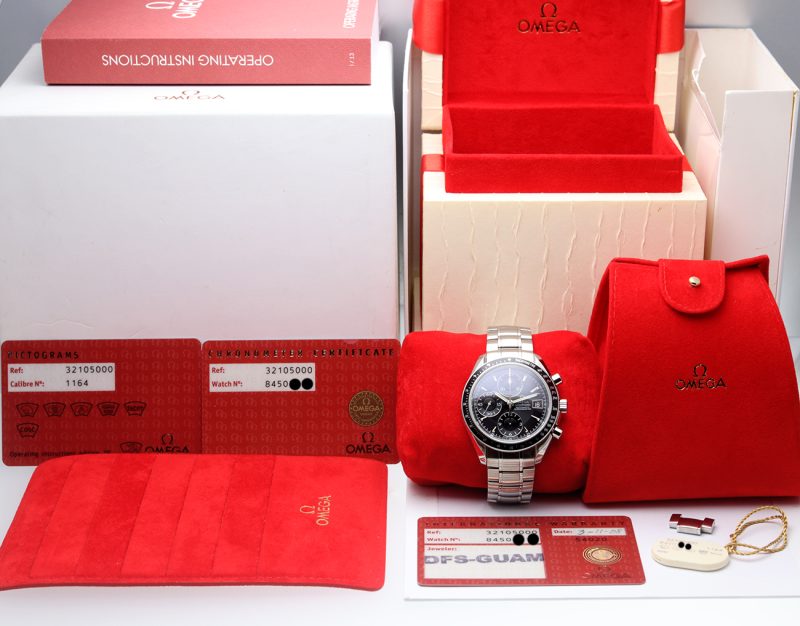 2008 Omega ref. 32105000 Speedmaster Date Automatic Chronometer 40mm Box+Booklet+Cards - Image 17