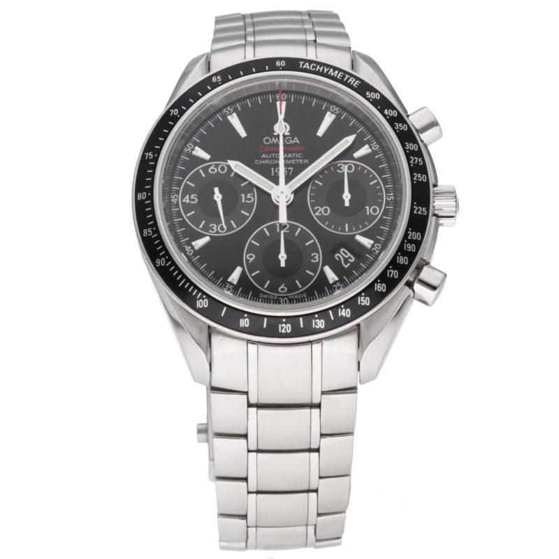 2010 Omega ref. 32330404001001 Speedmaster Date 1957 Japan Limited, Scatola e Garanzia Originale - immagine 3