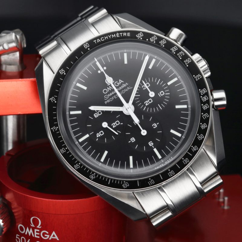 2014 Omega ref. 35705000 Speedmaster Professional The Moon Watch, Full-set - immagine 5