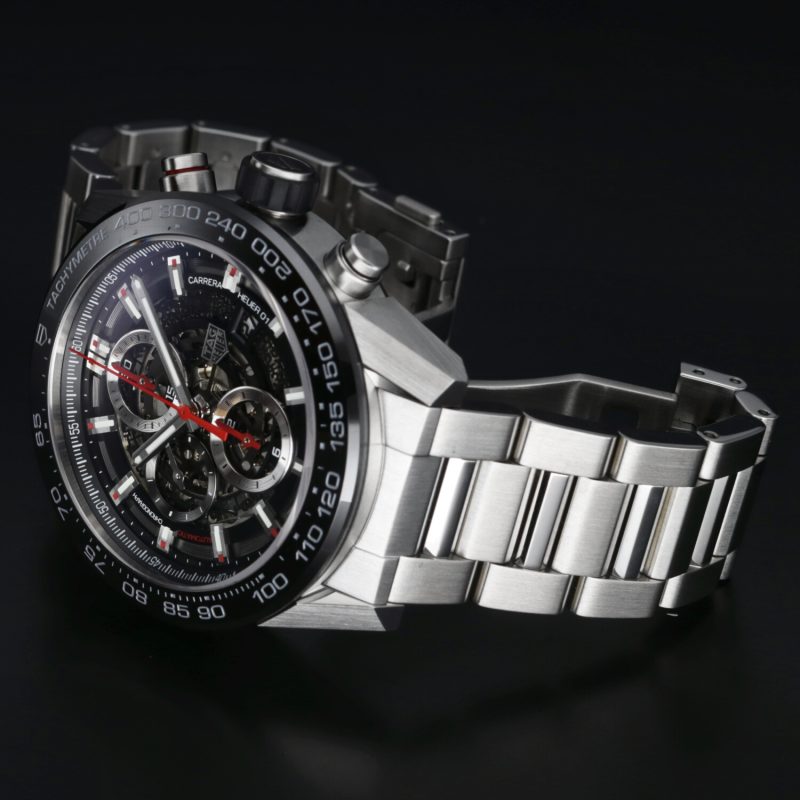 2017 TAG Heuer CAR2A1W.BA0703 Carrera Calibre Heuer 01 Automatico 45 mm. Full-set - immagine 16