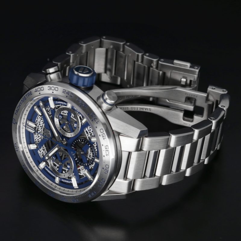 2020 TAG Heuer CBG2019.BA0662 Carrera Calibre Heuer 02 Blue Skeleton Japan Limited, Full-set - Image 16