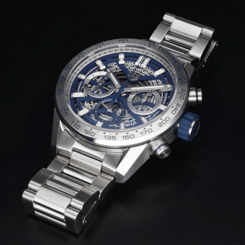 2020 TAG Heuer CBG2019.BA0662 Carrera Calibre Heuer 02 Blue Skeleton Japan Limited, Full-set - Image 14