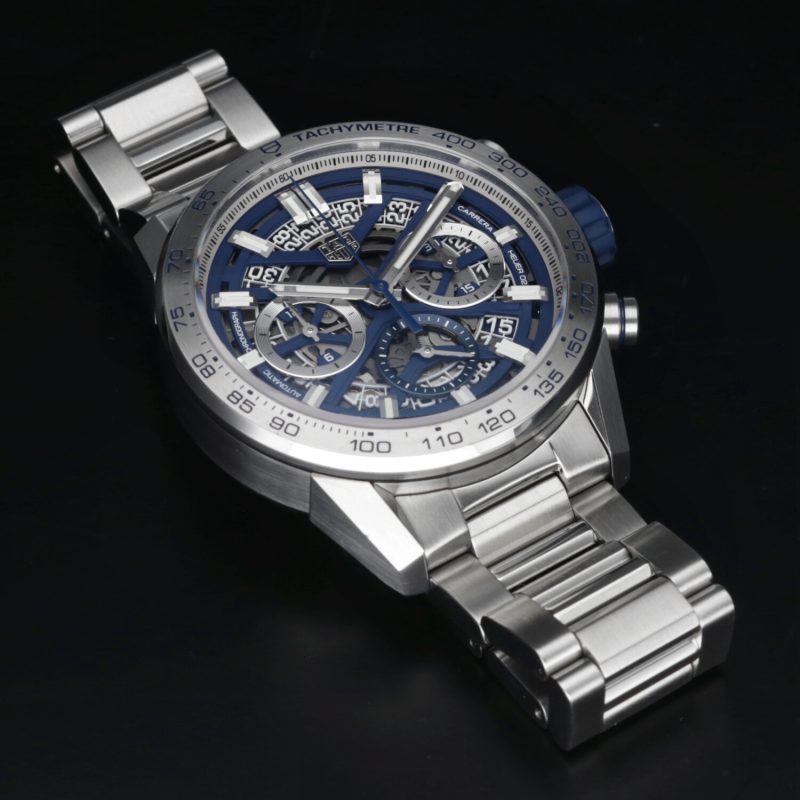 2020 TAG Heuer CBG2019.BA0662 Carrera Calibre Heuer 02 Blue Skeleton Japan Limited, Full-set - Image 13