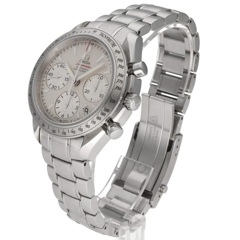 2010 ca. Mai Lucidato Omega 32310404002001 Speedmaster Date Chronometer 40 mm. - immagine 2