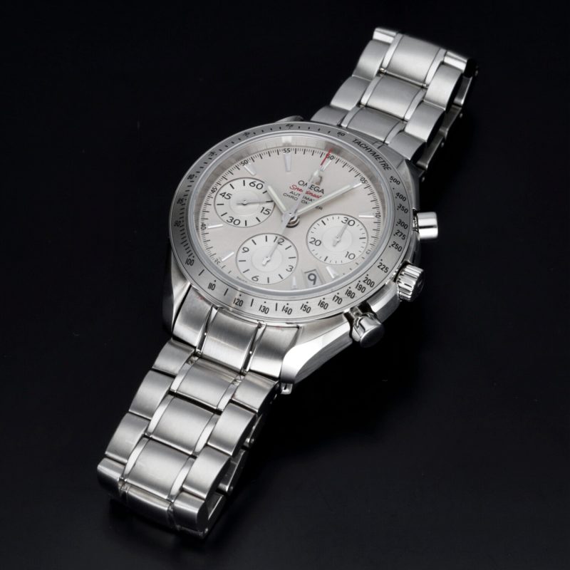 2010 ca. Mai Lucidato Omega 32310404002001 Speedmaster Date Chronometer 40 mm. - immagine 14