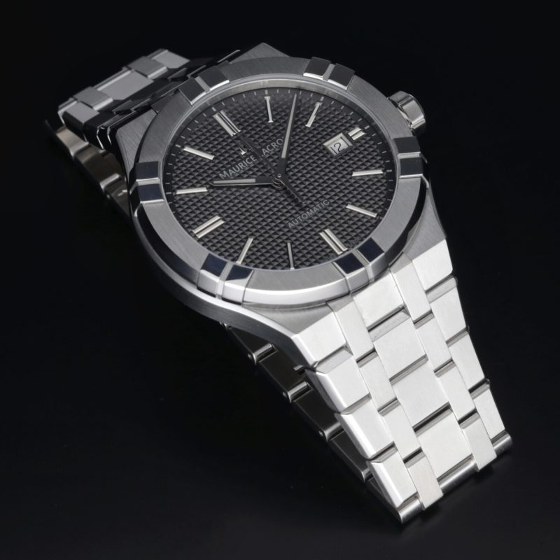 New, Unworn, Maurice Lacroix AI6008-SS002-230-1 Aikon Automatic 42 mm. Box and Papers - Image 12