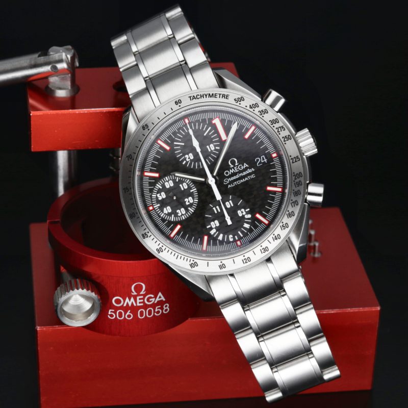 2002 Omega 35195000 Speedmaster Racing Automatic 39 mm. Schumacher Limited Edition, Full-set - Image 5