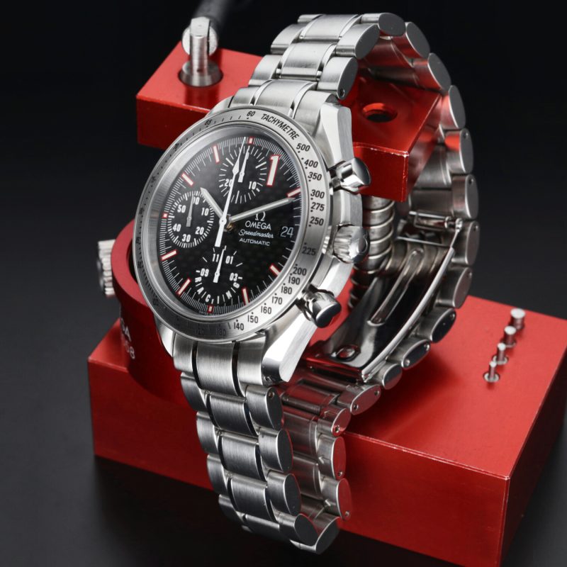 2002 Omega 35195000 Speedmaster Racing Automatic 39 mm. Schumacher Limited Edition, Full-set - Image 7