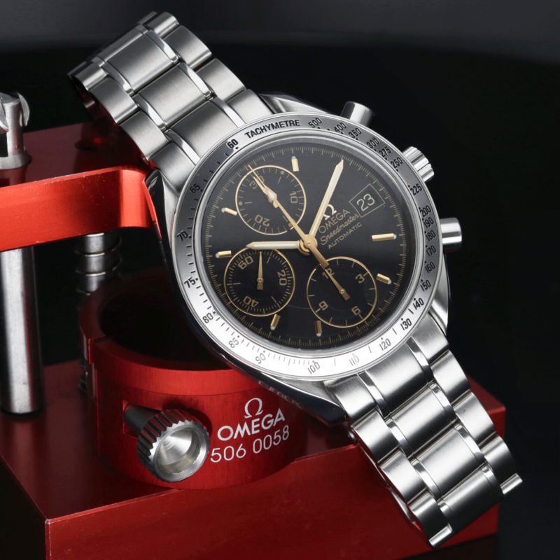 2005 Omega 35135400 Speedmaster Date Japan limited Automatic 39 mm. Box, Booklet, Papers - Image 5