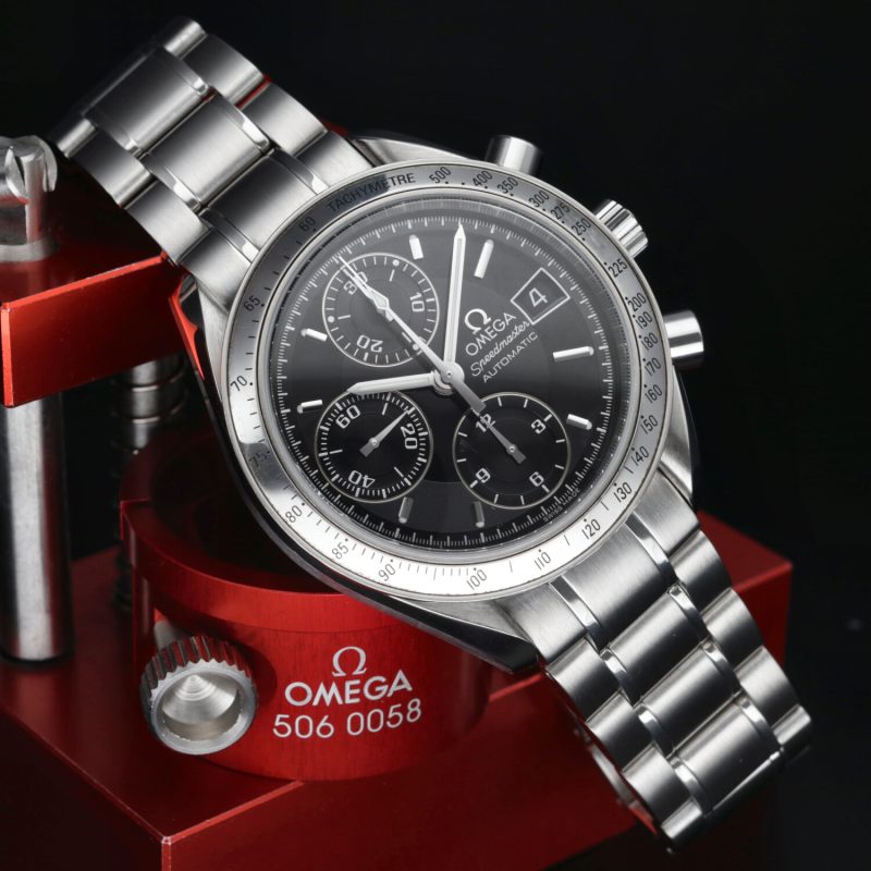 2006 Omega ref. 35135000 Speedmaster Data Automatico 39mm Scatola+Libretto+Garanzia+Revisione Omega - immagine 4