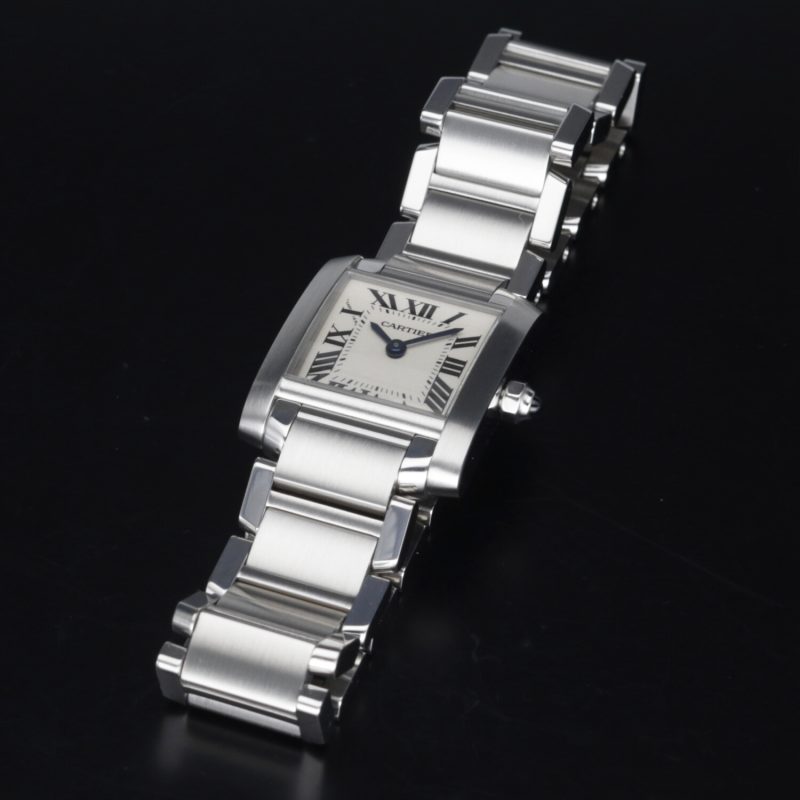 2018 Cartier ref. W51008Q3 / 3217 Ladies Quartz Tank Française 20 x 25 mm. Full-set - Image 13