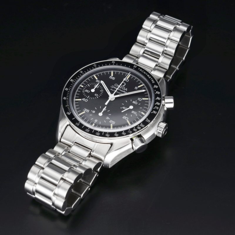 ca. 1993 Omega ref. 35105000 Speedmaster Automatic Reduced 39 mm. Box+Booklets+Card+Omega Serviced - Image 14