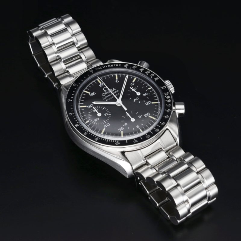 ca. 1993 Omega ref. 35105000 Speedmaster Automatic Reduced 39 mm. Box+Booklets+Card+Omega Serviced - Image 13