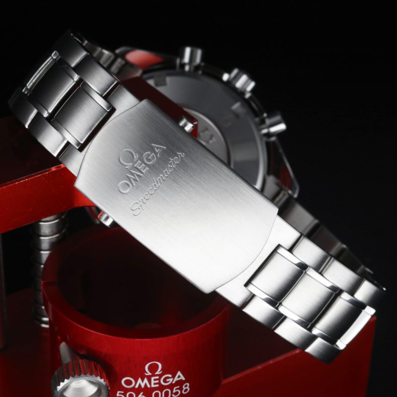 2012 ca. Omega 32113100 Speedmaster Data Automatico 40mm. Scatola+Garanzia+Revisione Omega - immagine 7