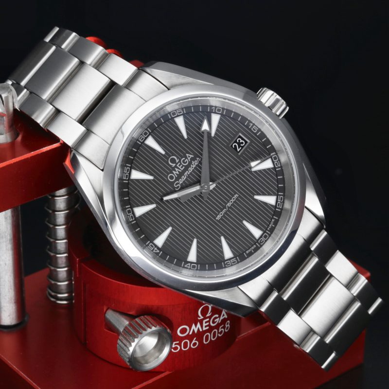 2016 ca. Omega ref. 23110396006001 Seamaster Aqua Terra Quarzo 38.5mm Full-set - immagine 5