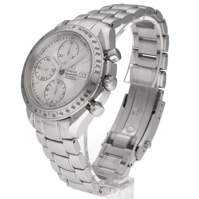 ca. 2008 Unpolished Omega ref. 32113000 Speedmaster Date Automatic 40 mm. Full-set (Copia) - Image 2