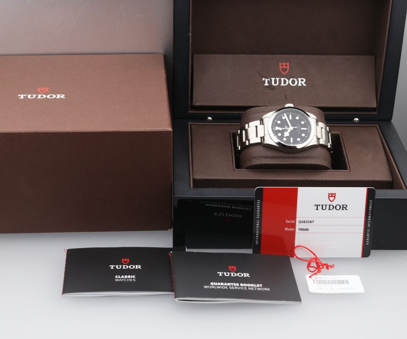 2019 Unpolished Tudor ref. M79500-0007 Black Bay Automatic 36 mm. Box, Card, Booklets, Hang Tag - Image 16