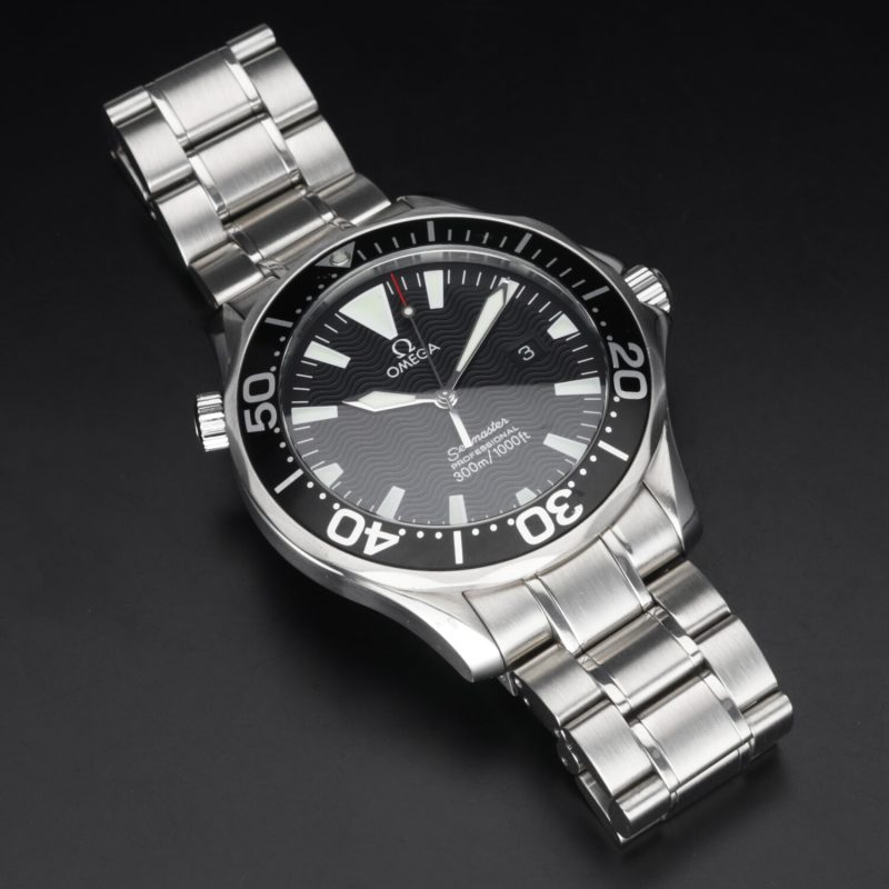 2005 ca. Omega ref. 22645000 Seamaster 300M Quarzo 41mm Revisionato Omega - immagine 13