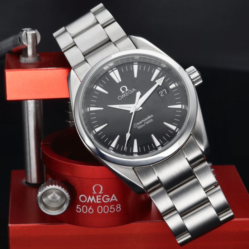 2010 Omega ref. 25185000 Seamaster Aqua Terra Quarzo 36mm Full-set - immagine 5