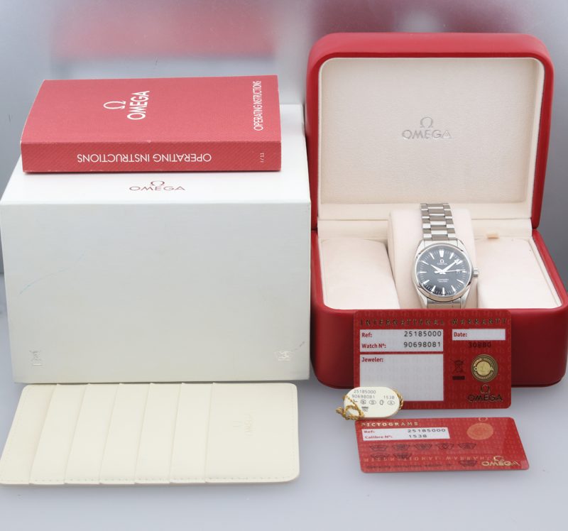 2010 Omega ref. 25185000 Seamaster Aqua Terra Quarzo 36mm Full-set - immagine 16