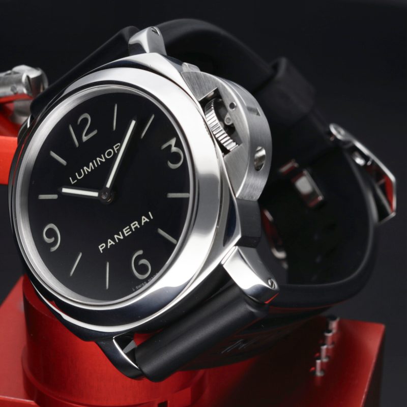 2010 Panerai PAM00112 Luminor Base Carica Manuale 44mm. Scatola, Garanzia, Libretti - immagine 5