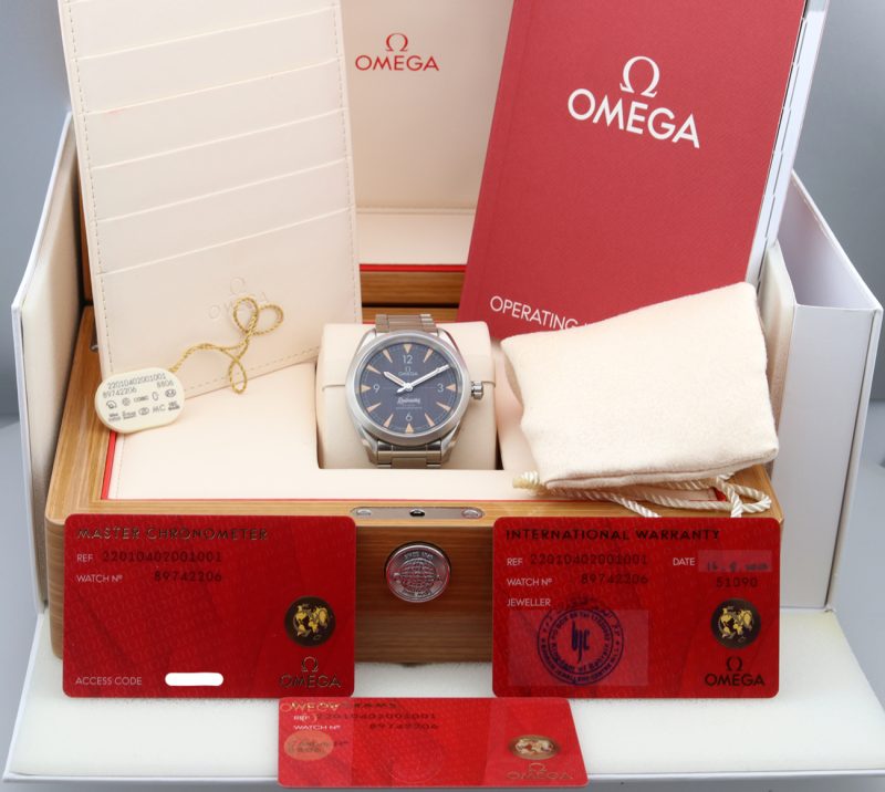 2020 Omega ref. 22010402001001 Seamaster Railmaster 40mm, Box, Cards, Booklet, Hang Tag - Image 16