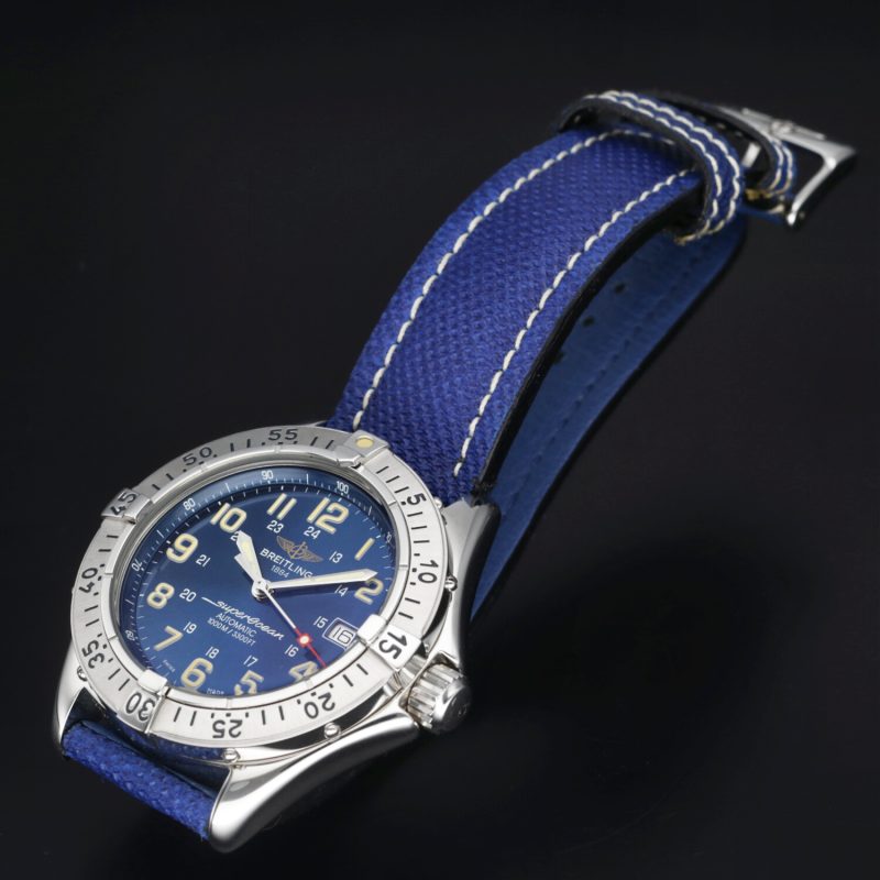 1999 Mai Indossato Breitling ref. A17040 Colt SuperOcean Automatico 42.5mm Full-set - immagine 12