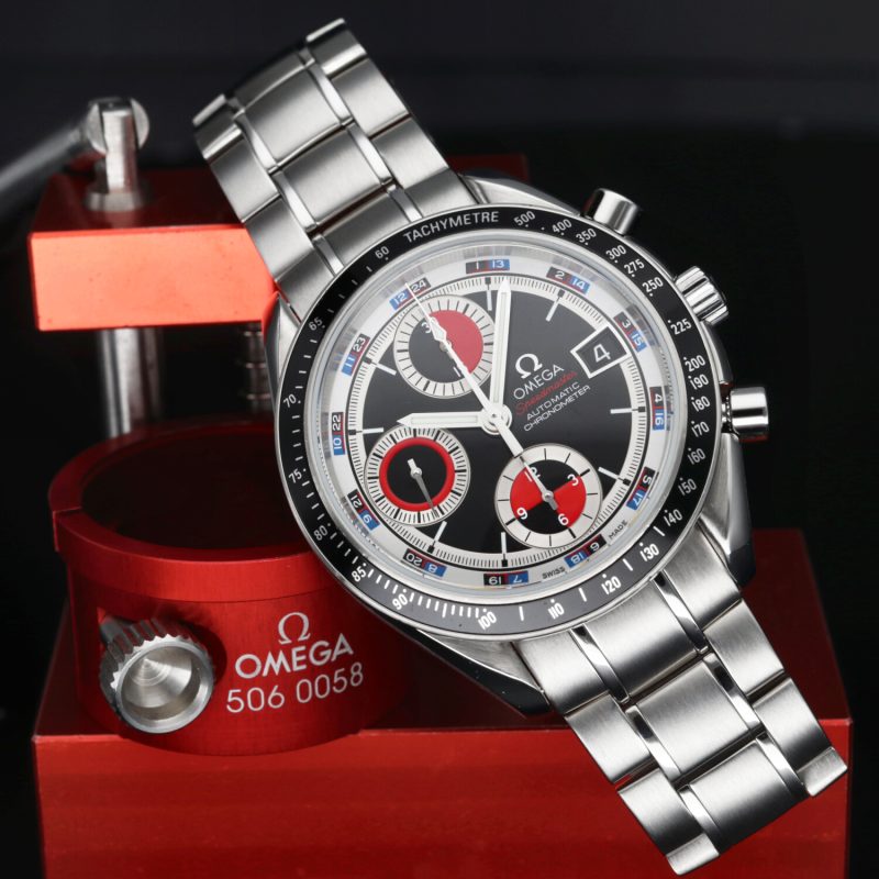 2009 Omega 32105200 Speedmaster Data Automatico 40mm Casinò Dial, Full-set - immagine 5