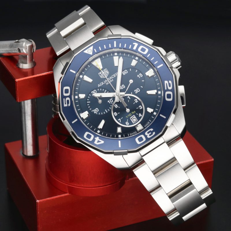 2022 TAG Heuer ref. CAY111B.BA0927 Aquaracer 300M Quarzo 43mm Scatola, Garanzia, Libretto, Cartellino - immagine 5