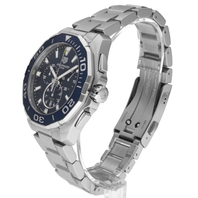 2022 TAG Heuer ref. CAY111B.BA0927 Aquaracer 300M Quarzo 43mm Scatola, Garanzia, Libretto, Cartellino - immagine 2