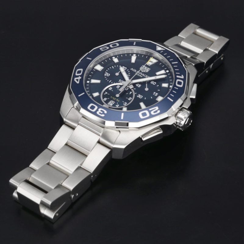 2022 TAG Heuer ref. CAY111B.BA0927 Aquaracer 300M Quarzo 43mm Scatola, Garanzia, Libretto, Cartellino - immagine 13