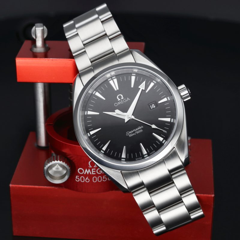 ca. 2007 Omega 25175000 Seamaster Aqua Terra Quartz 39.2mm Box, Cards, Booklet, Hang Tag - Image 5