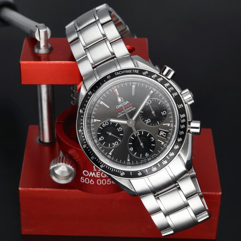 2018 ca. Omega ref. 32330404006001 Speedmaster Date Automatico 40mm. Scatola, Garanzia, Libretto, Revisione Omega - immagine 5