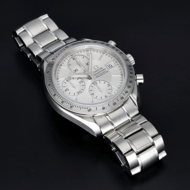 2008 Omega ref. 32113000 Speedmaster Date Automatic 40 mm. Box, Cards, Booklet - Image 12