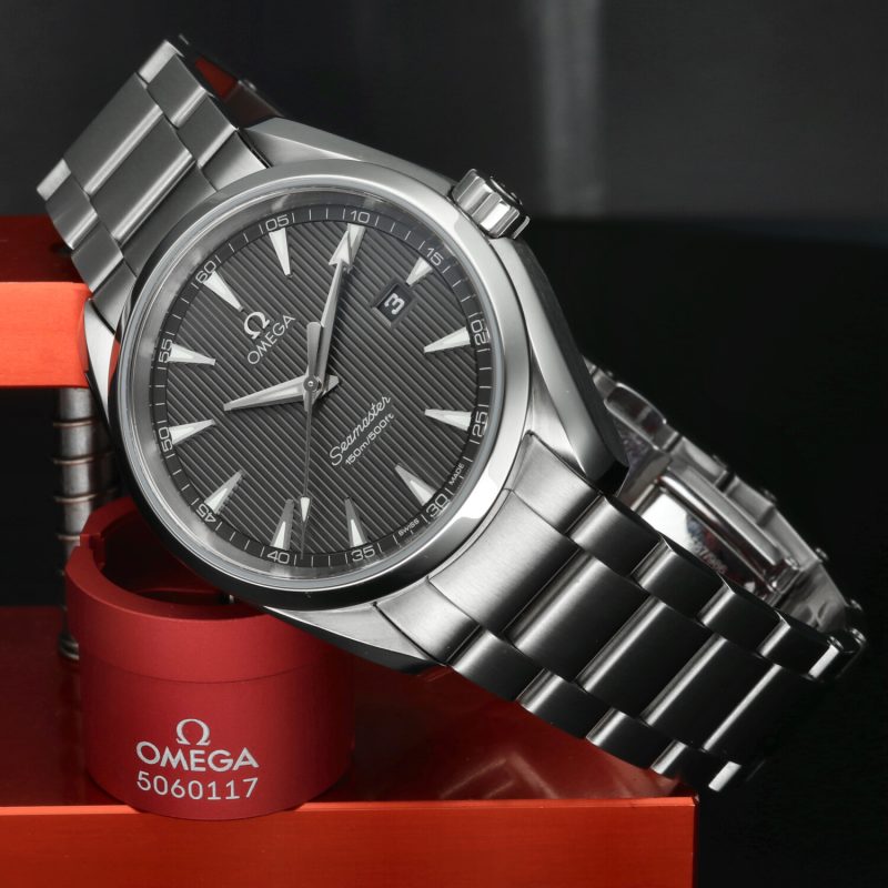 2011 Omega Seamaster Aqua Terra 150M Quartz 23110396106001 38.5mm Full Set - Image 2