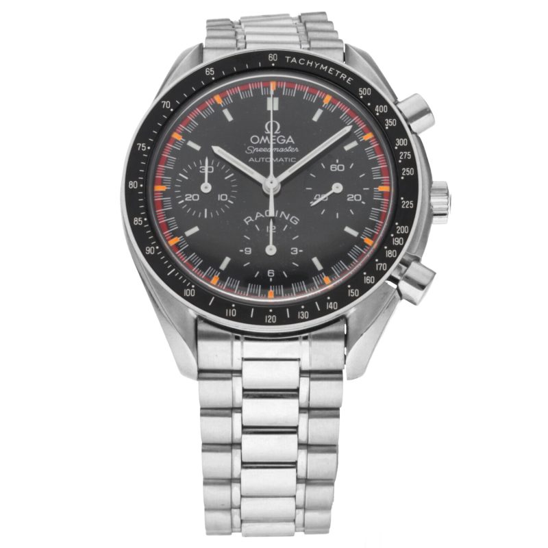 ca. 2001 Omega 35185000 Speedmaster Racing Automatic 39 mm Schumacher Limited Omega Serviced - Image 3