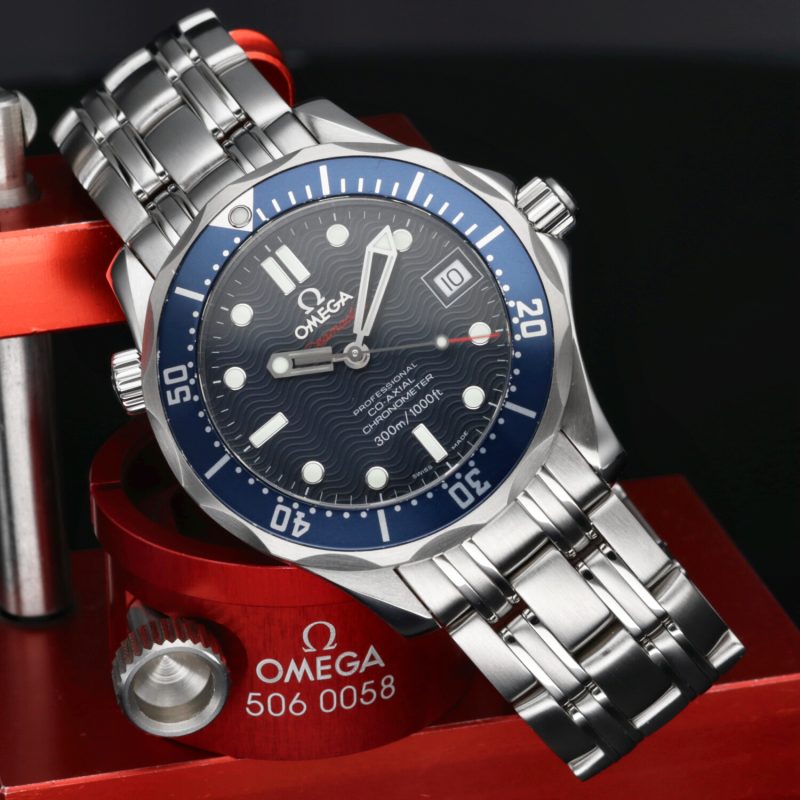 2014 ca. Omega 22228000 Seamaster Diver 300M Co-Axial 36.25 Stainless Steel Full-set - Image 5