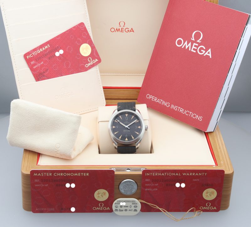 ca. 2019 Omega ref. 22010402001001 Seamaster Railmaster Co-Axial Chronometer 40mm Full-set - Image 15