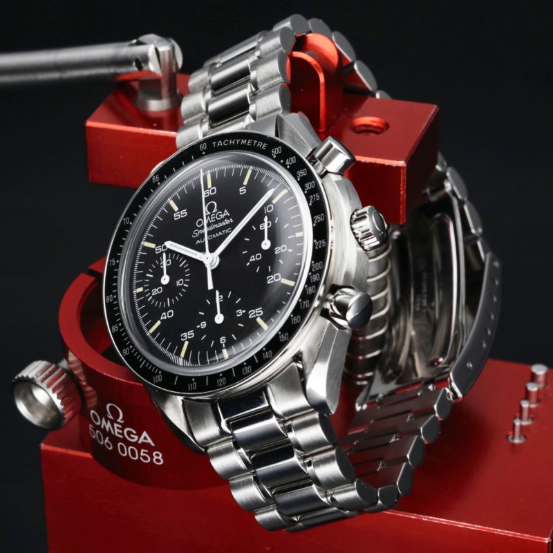 1991 Omega Reduced 35105000 Speedmaster Automatico 39mm Revisionato Omega - immagine 6