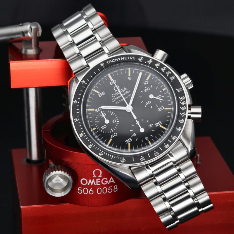 1995 Omega Reduced 35105000 Speedmaster Automatic 39mm Box, Card, Booklet, Hang-tag, Omega Serviced - Image 5