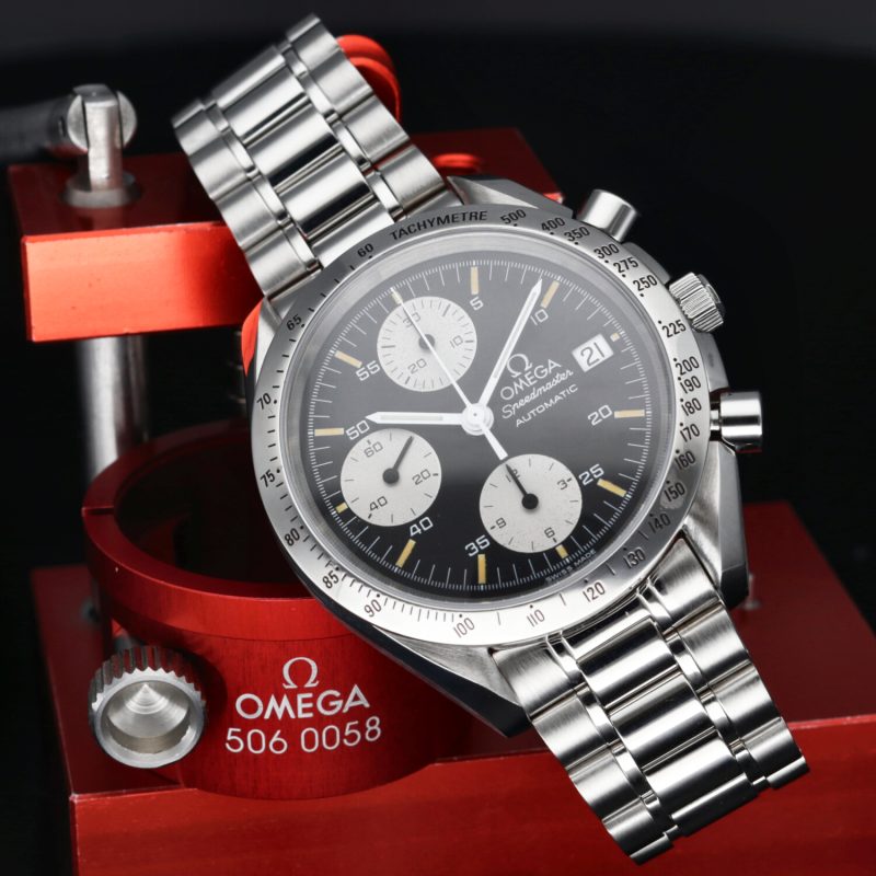 1997 Omega 35115000 Speedmaster Date 39mm Reverse Panda Dial, Omega Serviced - Image 5