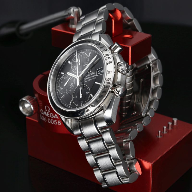 2005 Omega ref. 35135000 Speedmaster Data Automatico 39mm Scatola+Libretto+Garanzia+Revisione Omega - immagine 6