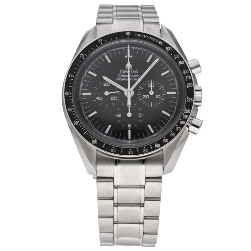 2005 Omega ref. 35705000 Speedmaster Professional "The Moon Watch" Carica Manuale 42 mm Revisionato Omega - immagine 3