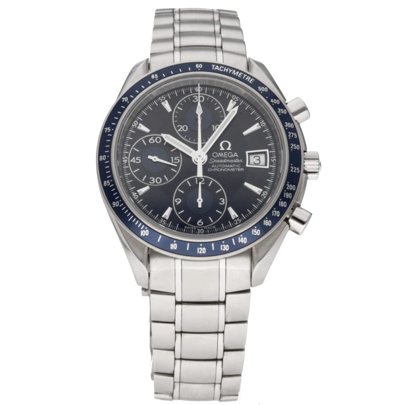 ca. 2009 Omega ref. 32128000 Speedmaster Date Automatic 40 mm. Box, Cards, Booklet, Hang-Tag - Image 3