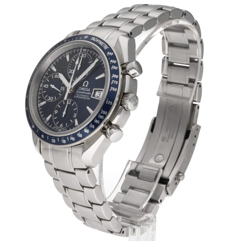 ca. 2009 Omega ref. 32128000 Speedmaster Date Automatic 40 mm. Box, Cards, Booklet, Hang-Tag - Image 2