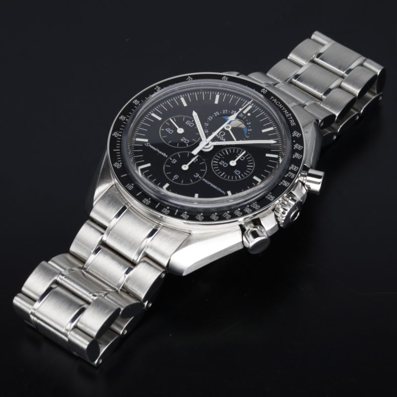 2006 Omega ref. 35765000 Speedmaster Professional The Moon Watch Fasi Luna Scatola+Garanzia+Libretto+Revisione Omega - immagine 13